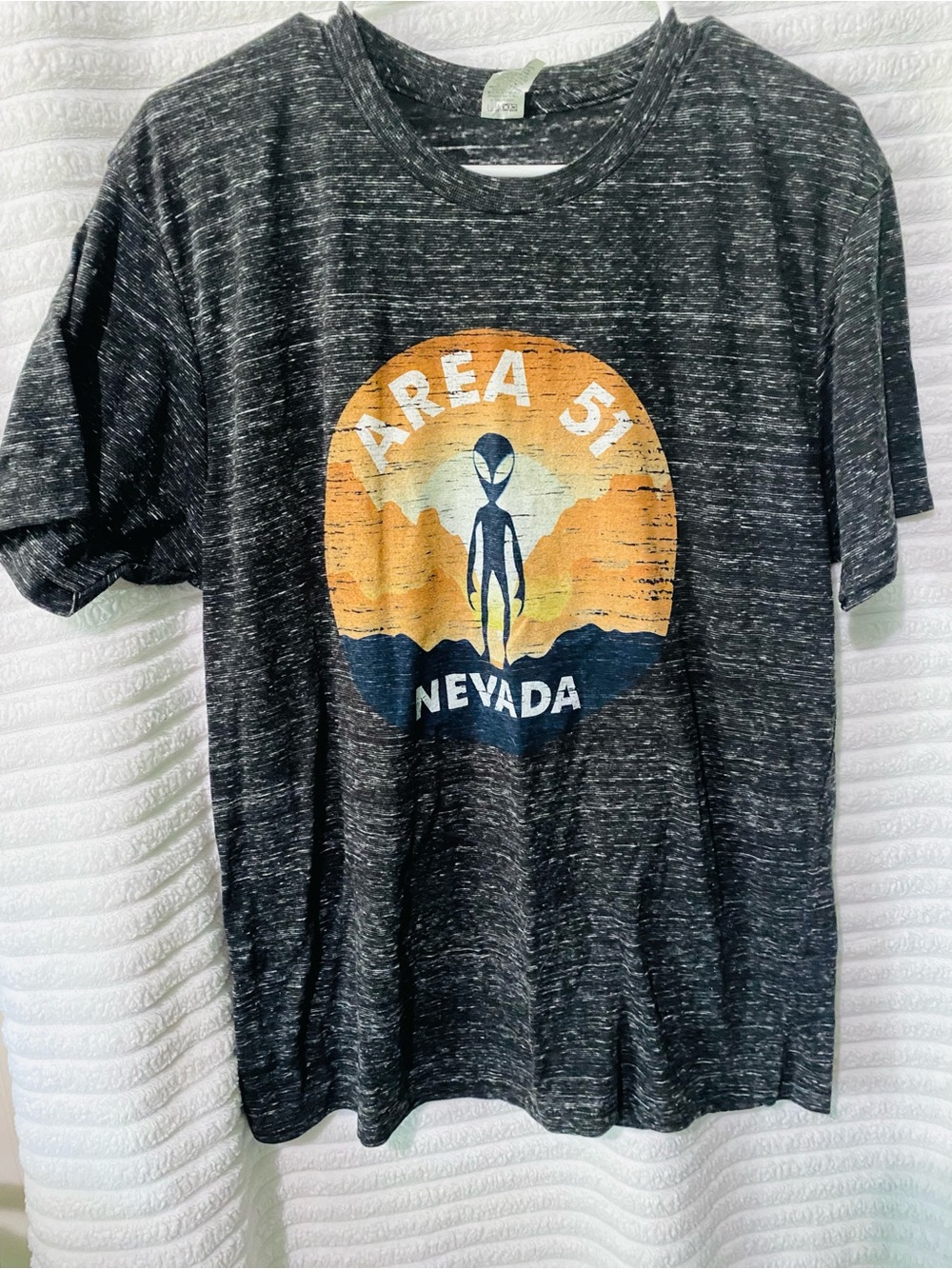 Area 51 Nevada Graphic Tee - Black Heather